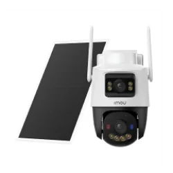 IMOU IP CAMERA AOV PT DUAL KIT 4G (WITH SIM) & WIFI IPC-SA70F-10M1T2-EU/FSP008, OUTDOOR, BATTERY 10.000 mAh, SOLAR PANEL, DUAL CAMERA 5MP FIXED & 5MP ROTATED PTZ, NIGHT VISION 25M, ZOOM, MICRO SD SLOT, MIC&SPEAKER, 2-WAY TALK, SPOTLIGHT&SIREN, 3YW.