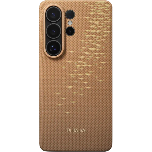 Pitaka Edge Samsung Galaxy S26 Ultra Golden Glint