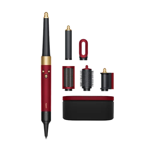 Dyson Airwrap i.d. Multi-Styler and Dryer - Straight+Wavy HS08 - Red Velvet Gold (Gift Edition)