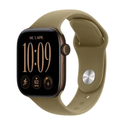 Watch Apple Watch Series 12 (2026) GPS 42mm Dark Bronze Aluminium Case with Olive Sport Band S/M - Dark Bronze