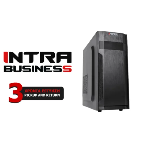INTRA PC BUSINESS 14th GEN FREE, INTEL CORE i5 14400, 16GB DDR4 3200MHz, INTEL UHD GRAPHICS, 480GB SSD NVME, LAN GB, MIDI TOWER, 500W PSU, NO_OS, 3YW.