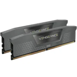 CORSAIR RAM DIMM XMS5 KIT 2x32GB CMK64GX5M2D6000Z40, DDR5, 6000MHz, LATENCY 40-50-50-96, 1.35V, VENGEANCE, INTEL XMP & AMD EXPO, BLACK, LTW.
