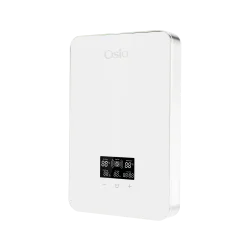 Osio OHF-2880W Ηλεκτρικός Ταχυθερμαντήρας Τοίχου για Μπάνιο Λευκός 8,5kW με Ψηφιακή Οθόνη