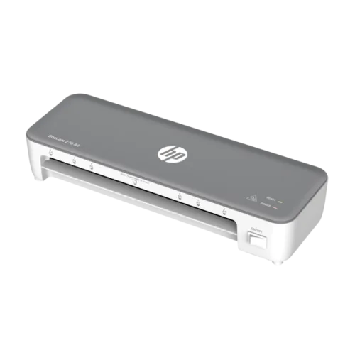 HP OneLam 270 A4 (3167) – Πλαστικοποιητής A4 270mm/min για Θερμή Πλαστικοποίηση με Φύλλα 80–125 micron (Γκρι/Λευκός)