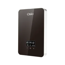 Osio OHF-2890B Ηλεκτρικός Ταχυθερμαντήρας Τοίχου Μπάνιου Μαύρος 8,5 kW με Ψηφιακή Οθόνη