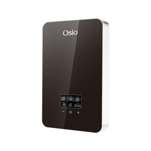 Osio OHF-2890B Ηλεκτρικός Ταχυθερμαντήρας Τοίχου Μπάνιου Μαύρος 8,5 kW με Ψηφιακή Οθόνη
