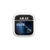 AKAI BTE-J600W AENC Ασύρματα Ακουστικά Bluetooth 6.0 με ANC/ENC, 4 Μικρόφωνα & Θήκη με Οθόνη 2.01″ – έως 60h (Λευκά)