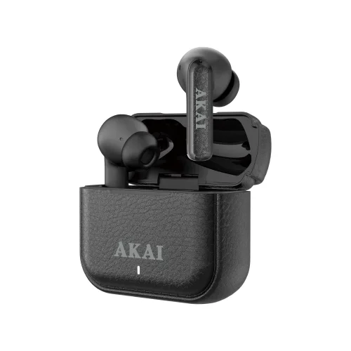 AKAI BTE-J700HAENC Ασύρματα Ακουστικά TWS με Hybrid ANC/ENC, LDAC Hi-Res, έως 30h, Γρήγορη Φόρτιση (Μαύρα)